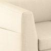 Rubik Essential 2 Seater Fabric Sofa in Pearl Colour