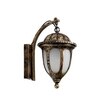Garrett Gold And Black Outdoor Wall Light