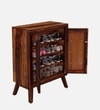 Lifty  Sheesham Wood Shoe Cabinet In Provincial Teak Finish