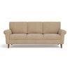 Oxford 3 Seater Fabric Sofa in Sandshell Beige Colour