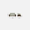 Christian 2 Seater Sofa In Beige Colour