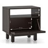 Cambry Solid Wood Bedside Table In American Walnut Finish