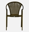 Esperance  Wicker Table And Chair Set In Beige And Brown Dual Tone Finish