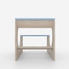 Montessori Toddler Activity Table & Chair in Oak and Light Blue
