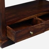 Sheesham Solid Wood  Bookshelf in Provincial Teak Finish