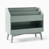 Mid Century Toy Dump with Bookrack Celadon Green