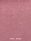 Dexter Boucle Fabric Lounge Chair in Pink Colour