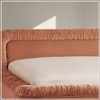 Casa Haven Relax Queen Size Bed in velvet With Engineered Hardwood Frame & Hydraulic Storage