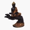 VEDAS Polyresin  Figurine in Orange Colour