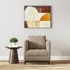 Florence Premium 1 Seater Fabric Sofa in Biscuit Velvet Colour