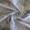 Zara White & Green Floral 400 TC Cotton Flat Super King Size Bedsheet with 2 Pillow Covers – Threads