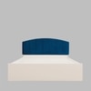 Satya Engineered Wood Queen  Size Bed With Hydraulic Storage (Melamine Finish, White Colour)