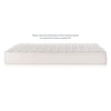 Cloud Eurotop Pocket Spring King Size Mattress with Latex (Mattress Thickness : 7 Inches, Mattress Dimensions : 78 x 72 in)