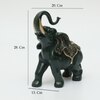 Celine Polyresin Figurine in Emerald green Colour