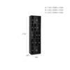 Scandinavian Tristan High Rack Grey Matte Finish