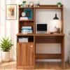 Spydercraft Indus Modern Study Table in Noce Lyon Finish