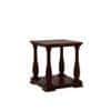 Mundra Solid Wood Bedside Table in Teak Finish