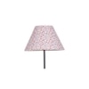 Stella Multi Cotton shade with Iron floor lamp