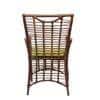 Taree Wicker Table And Chair Set In Brown Dual Tone Finish