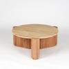 Kotaro Travertine Coffee Table