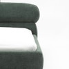 Atlas Engineered Wood Double  Size Bed Without Storage (Green Colour)