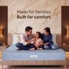 Sleepwell Ortho Mattress Medium Firm Orthopedic Support Resitec Foam King 72x70x6 Inch