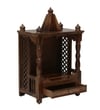 Hami Sheesham Wood  Prayer Unit In Provincial Teak Finish