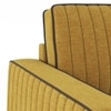 Apollo Neo 2 Seater Fabric Sofa In Ochre Colour