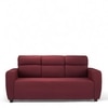 Dayton Pine Wood Contemporary 3+2 Seater Sofa (Maroon Wine Fabric)