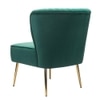 Beato Fabric Accent Chair in Green Colour