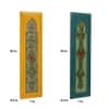 Desert Art MDF Wall Hanging Frame 10 x 21 Inch Set of 3 in Multicolour