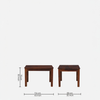 Aura Solid Wood 4 Seater Dining Set With 4 Chairs In Honey Finish