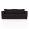 Florence Premium 3 Seater Fabric Sofa in Deep Brown Velvet Colour