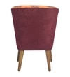 Rowan Accent Chair in Orange Colour