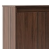 Webster 32 Pair Shoe Rack in Walnut Finish