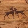 Ireka Home Wild Grove Acacia Wood Serving Plate – Carved Design