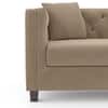 Windsor Premium 3 Seater Fabric Sofa in Biscuit Velvet Colour