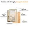 The Castle Decor Vintage Mughal Theme Wall Art Set of 3 11x17 Inch
