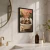 The Castle Decor Cute Otters Bathtub Bathroom Wall Art 8x12 Inch
