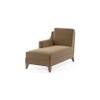 Abbey Sectional Sofa (Colour : Fawn Velvet, Cushion : Soft, Seater : Left Aligned 3 Seater + Left Aligned Chaise)