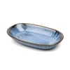Blue Rustica Handcrafted Snack Plate Set