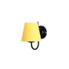 Renfred Yellow Fabric Wall Light