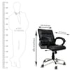 Bozo Medium Back Office Executive Chair (Black)
