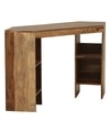 hsha Sheesham Wood  Study Table in Teak Finish