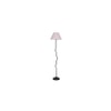 Florence Multicolour Fabric Floor Lamp with Black Iron Base