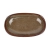 Brown Rustica Rustic Ceramic Snack Plates