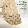 Rattan Egg Single Seater 6 Star Swing Chair Grey