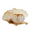 Seashell Candle Holder in Gold Colour