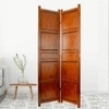 Kalene Solid Wood 4 Panel Room Divider