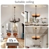 Devansh Wood Wall Mounted Lamp With Off-White Cotton Shade